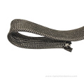 High temperature resistance carbon braid cable sleeve